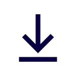 Down Line SVG Icon